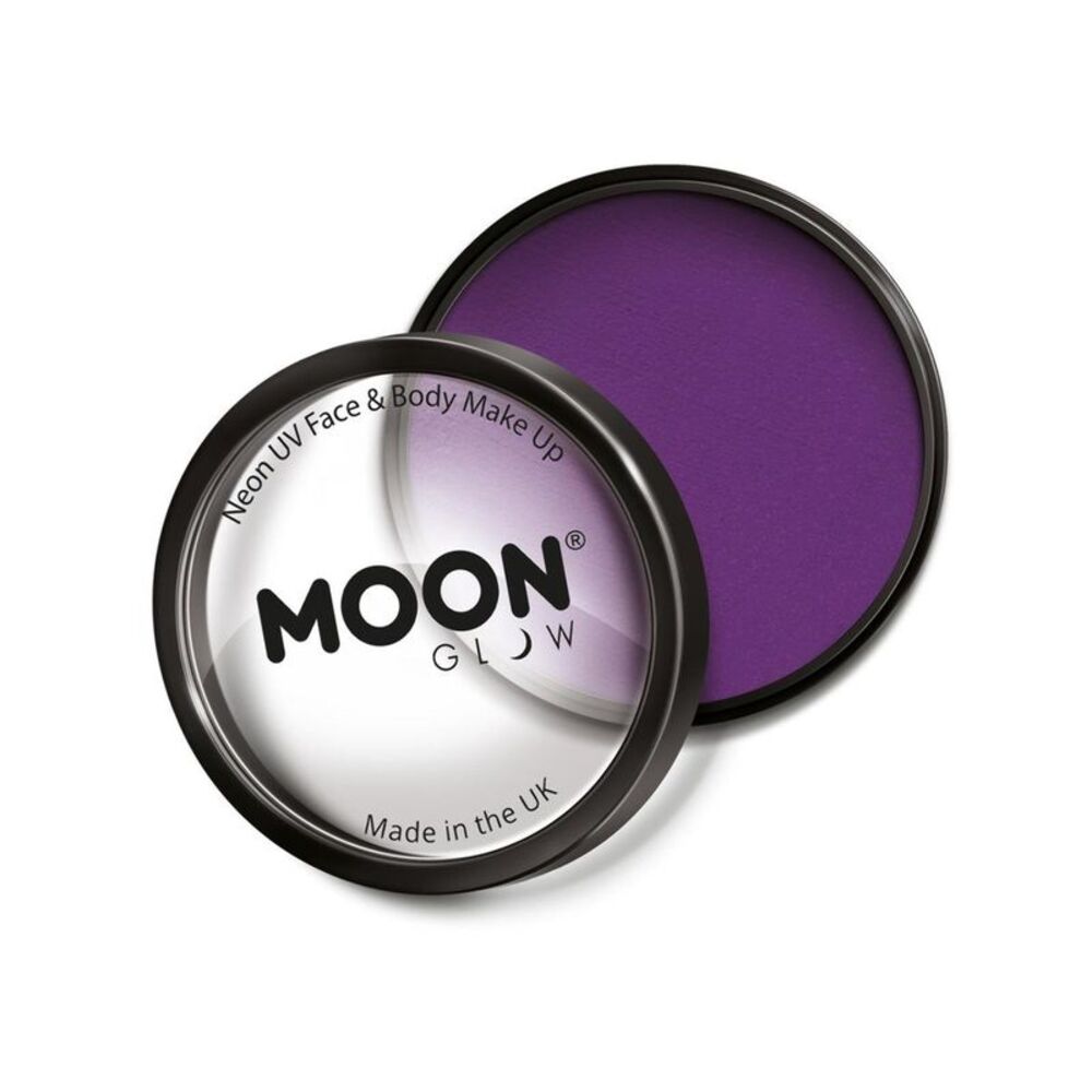 Moon Glow Pro Neon UV Costume Make-Up / Purple